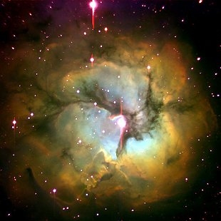 NGC-6514 (Herschel 336) Triffid Nebula