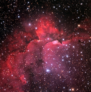 NGC-7380 (Herschel 389) Wizard Nebula