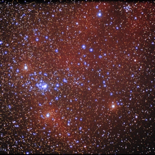 NGC-2343 (Herschel 89) Christmas Tree Cluster