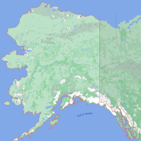 AK parks map