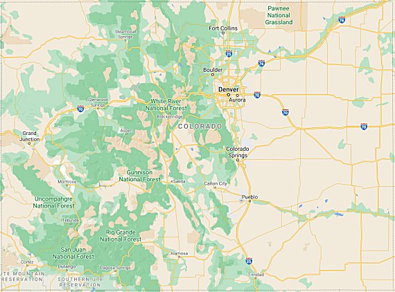 CO parks map