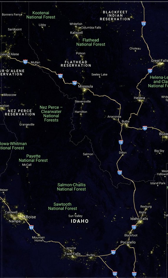 Dark Sky Rating Map Id Dark Sky Parks & Places | Astrotourism | 2022 List | Go Astronomy