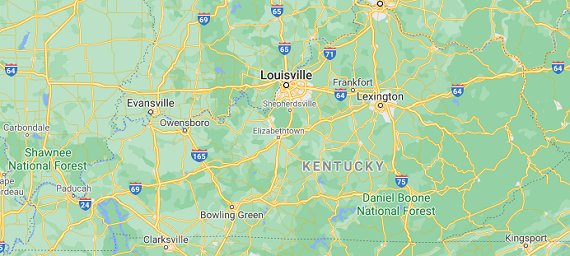 KY parks map