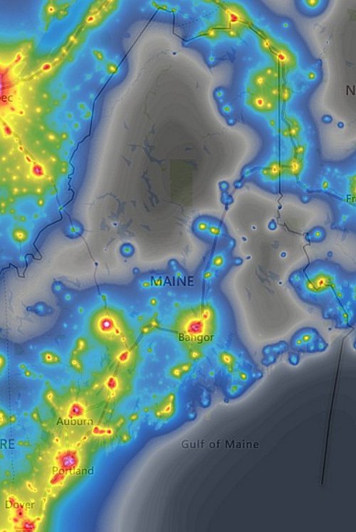 Bortle Light Pollution Map Me Dark Sky Parks & Places | Astrotourism | 2022 List | Go Astronomy