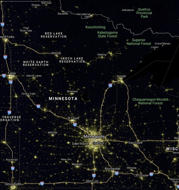 Dark Sky Zone Map Mn Dark Sky Parks & Places | Astrotourism | 2022 List | Go Astronomy