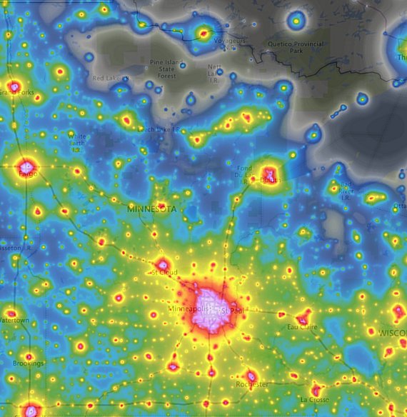 Minnesota Light Pollution Map Mn Dark Sky Parks & Places | Astrotourism | 2022 List | Go Astronomy