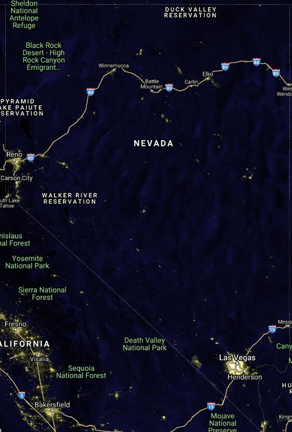 Astronomy Dark Sky Map Nv Dark Sky Parks & Places | Astrotourism | 2022 List | Go Astronomy