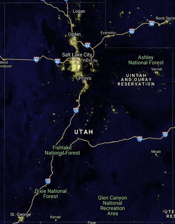 Dark Sky Park Map Ut Dark Sky Parks & Places | Astrotourism | 2022 List | Go Astronomy
