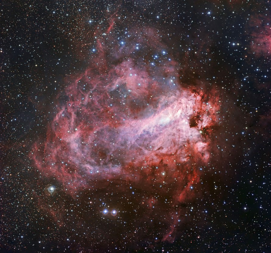 Messier 17 Omega Nebula