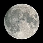 Waxing Gibbous Moon - Day 14 Waxing Gibbous Moon - Day 14