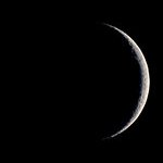Waxing Crescent Moon - Day 4 Waxing Crescent Moon - Day 4