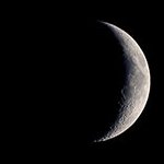 Waxing Crescent Moon - Day 5 Waxing Crescent Moon - Day 5