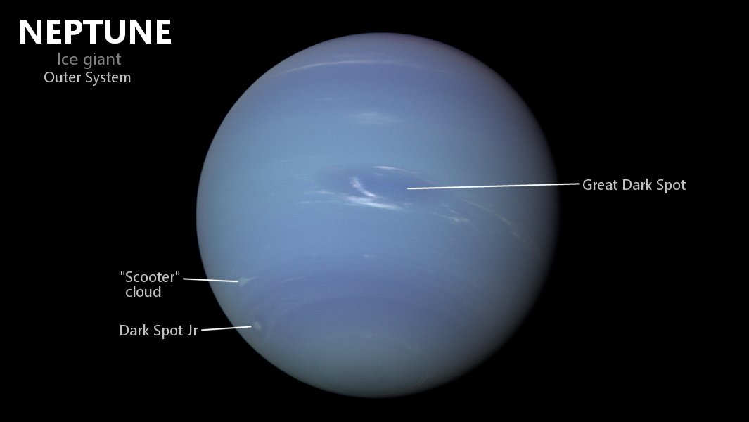 Neptune's rings are seen clearly in an image from the James Webb telescope  : NPR