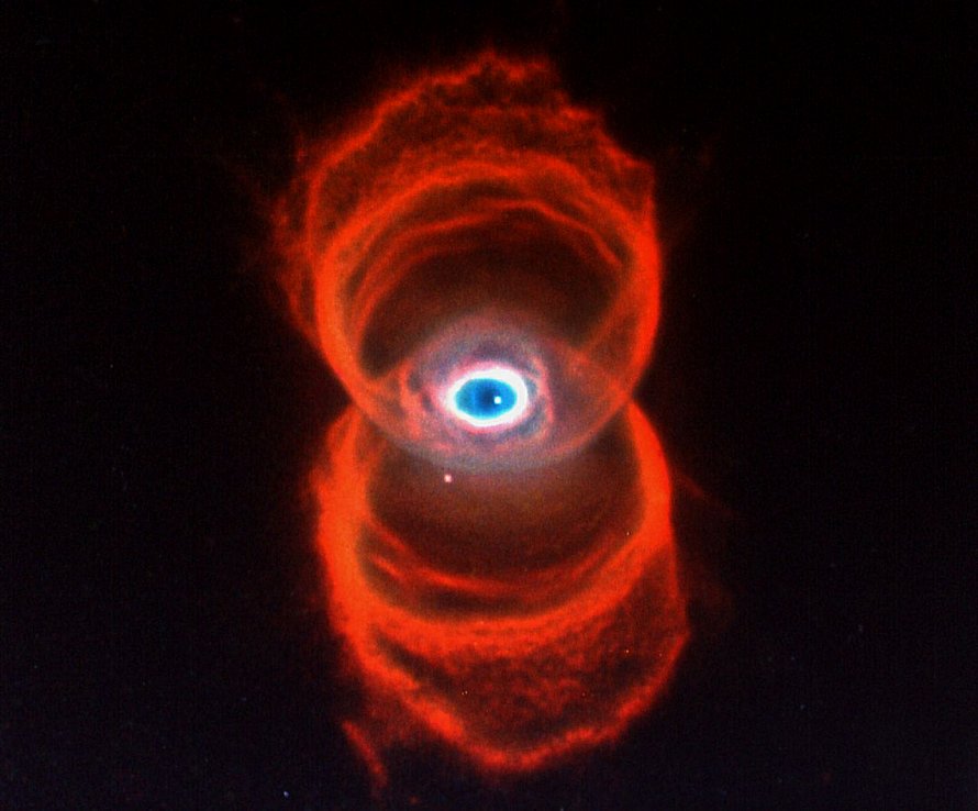 Engraved Hourglass Nebula 