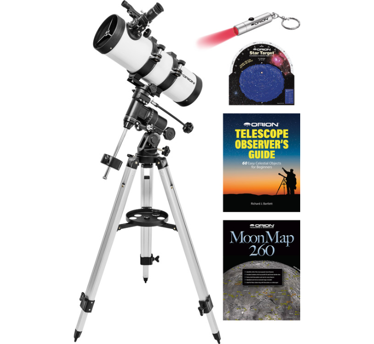 Orion Observer 114mm Equatorial Reflector Telescope Kit